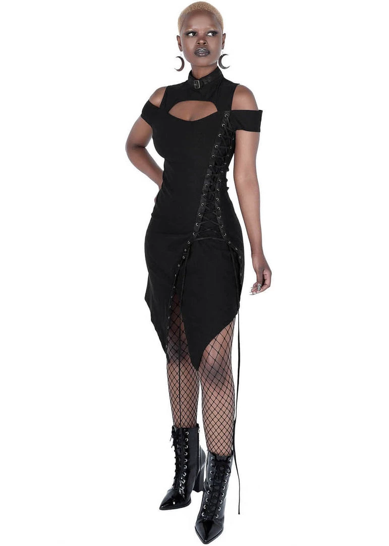 Killstar Curses Dress Black New In