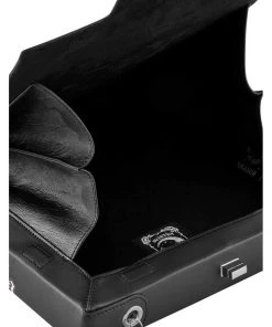 Killstar Goth Pizza Shoulderbag Black