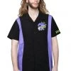Killstar Vince Ray Kon-Tiki 50's Bowling Shirt Black