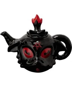 Killstar Baphomet Teapot Black New In
