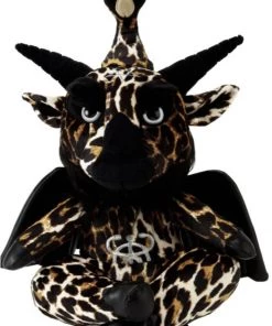 New In Killstar Kreeptures Dark Lord Rockabilly Plush Leopard