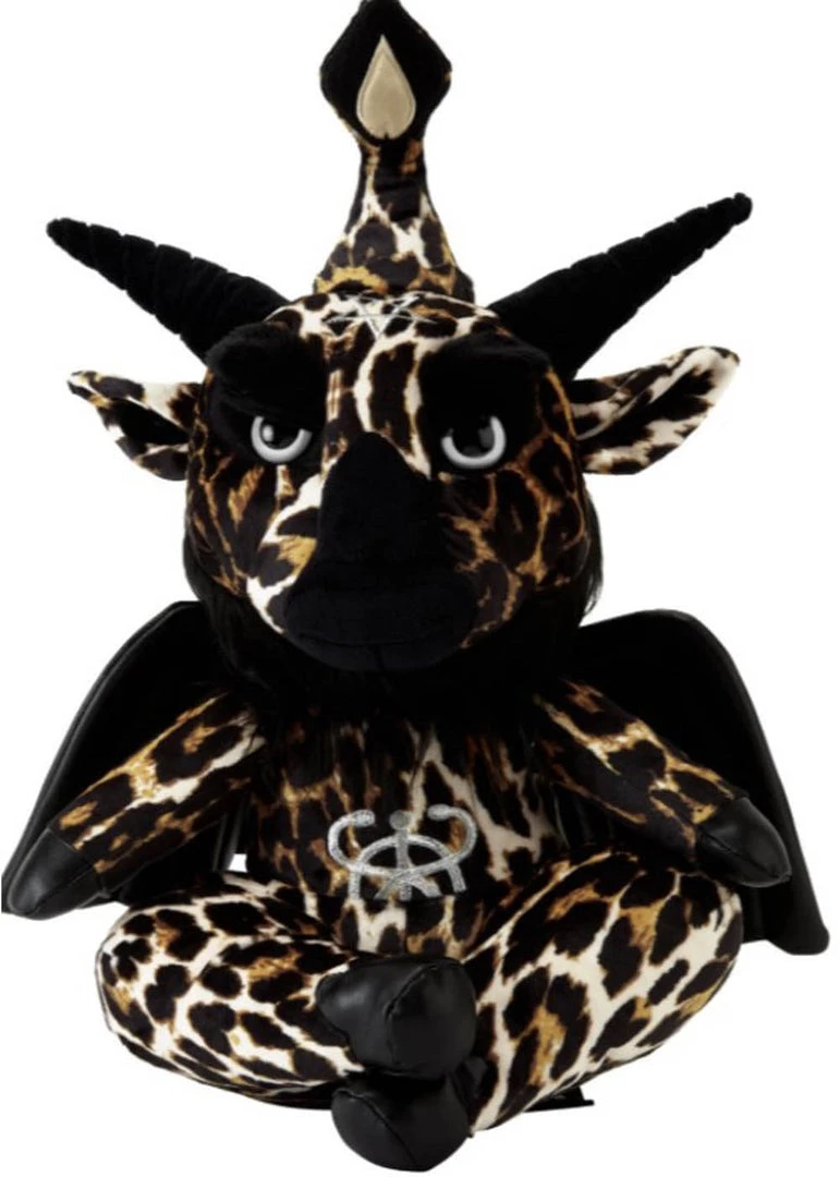 New In Killstar Kreeptures Dark Lord Rockabilly Plush Leopard