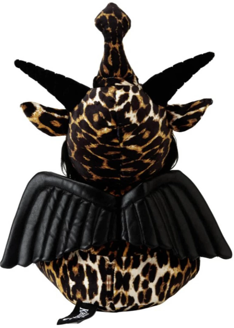 New In Killstar Kreeptures Dark Lord Rockabilly Plush Leopard