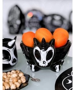 New In Killstar Unicorn Bowl Black