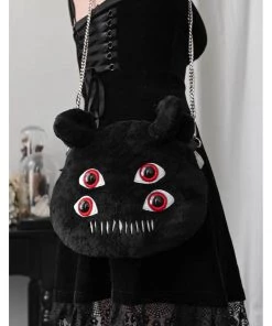 New In Killstar Kreeptures Don't Care Handbag Black