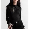 Killstar Morissa Cross Top Black New In