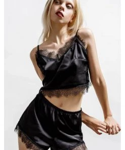 New In Killstar Lace Of Spades Set Black