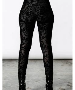 New In Killstar I'm Strange Leggings Black