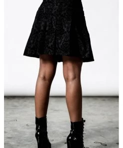 Killstar Daemonology Skirt Black New In