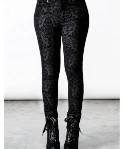 Killstar Exorcist Skinny Jeans Black New In