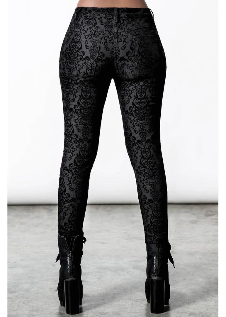 Killstar Exorcist Skinny Jeans Black New In