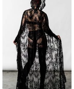 New In Killstar Vampyren Lace Cape Black