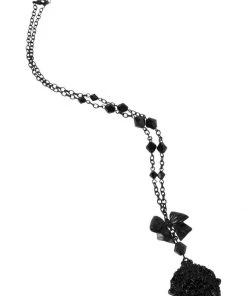 New In Killstar Madame Morte Skull Necklace Black