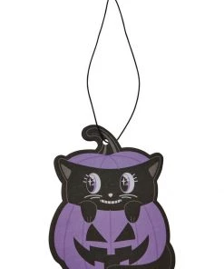 Killstar Meowloween Pumpkin Cat Air Freshener