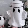 Killstar Ghost Hinged Jar White New In