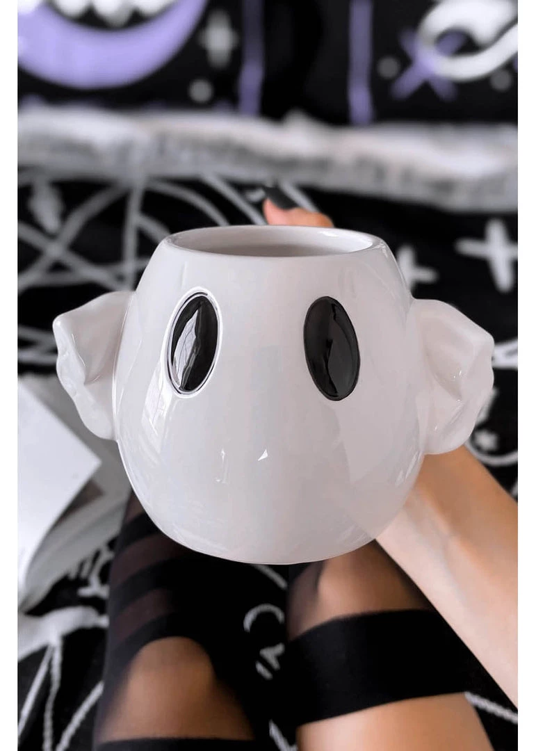 Killstar Ghost Mug White New In