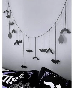 New In Killstar Colony Of Bats Hanging Banner Black