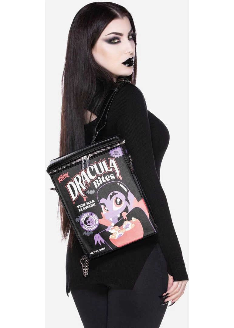 Killstar Dracula Bites Backpack Black New In