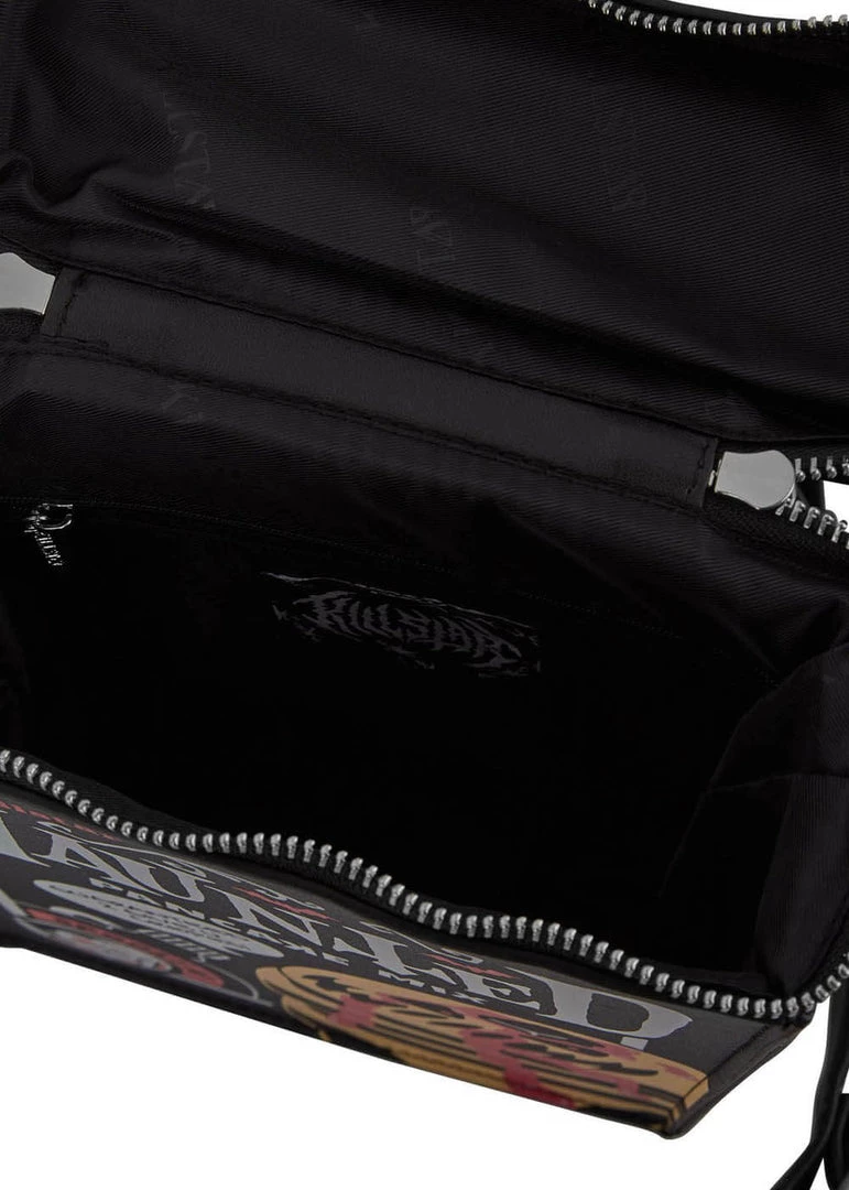 New In Killstar Pancake Mix Bag Black