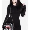 Killstar Spooky Songs Handbag Black