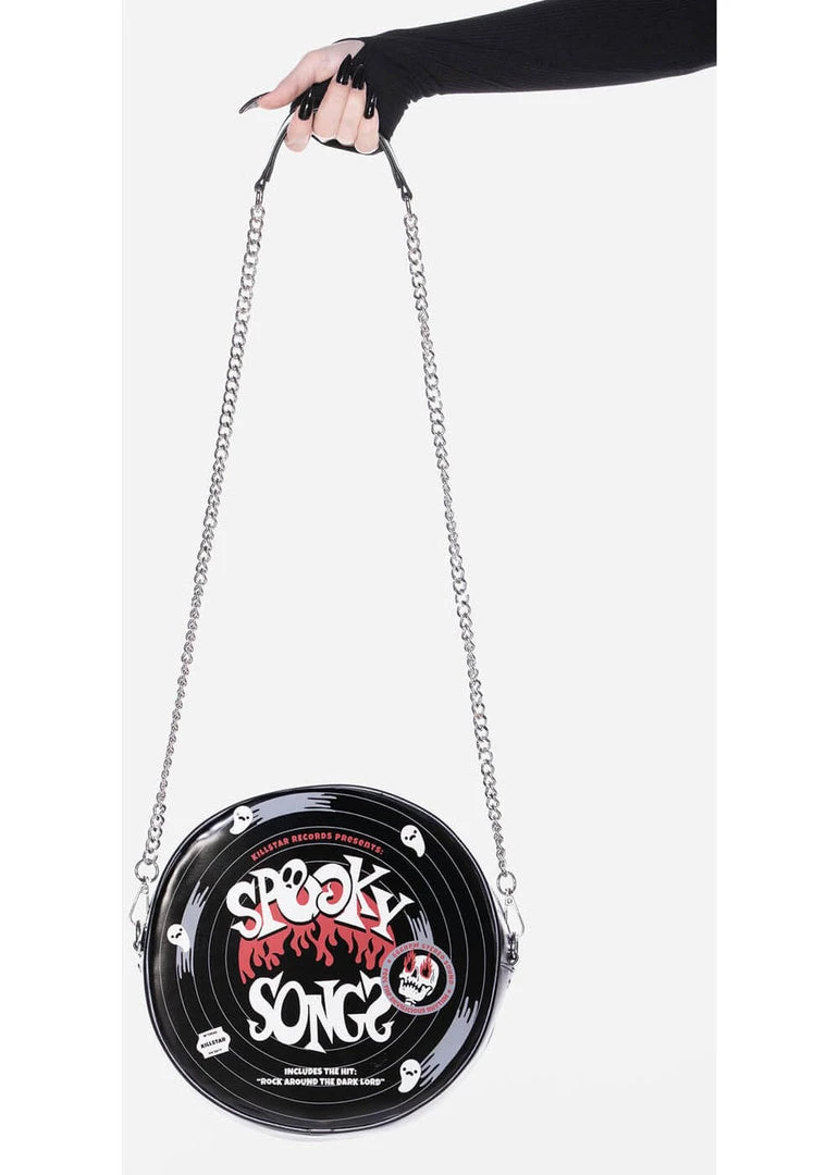 Killstar Spooky Songs Handbag Black