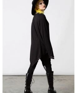 New In Killstar Manticore Mesh Top Black