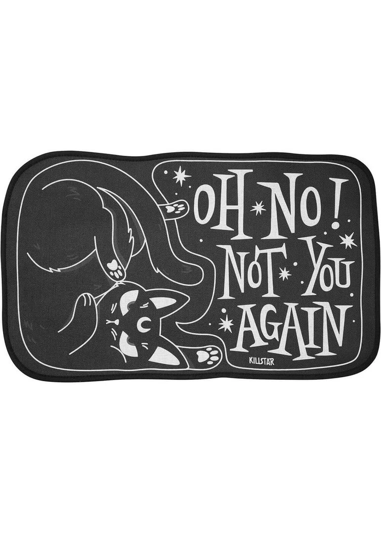 New In Killstar You Again? Cat Doormat Black