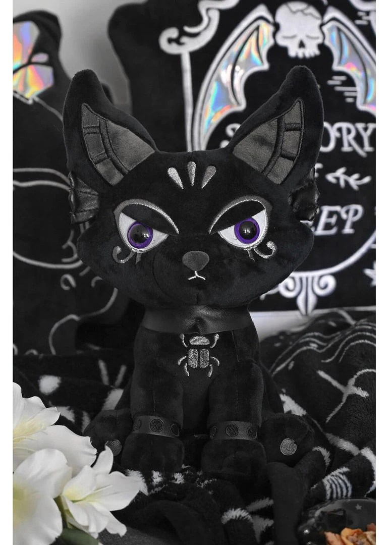 New In Killstar Kreeptures Baby Anubis Plush Black