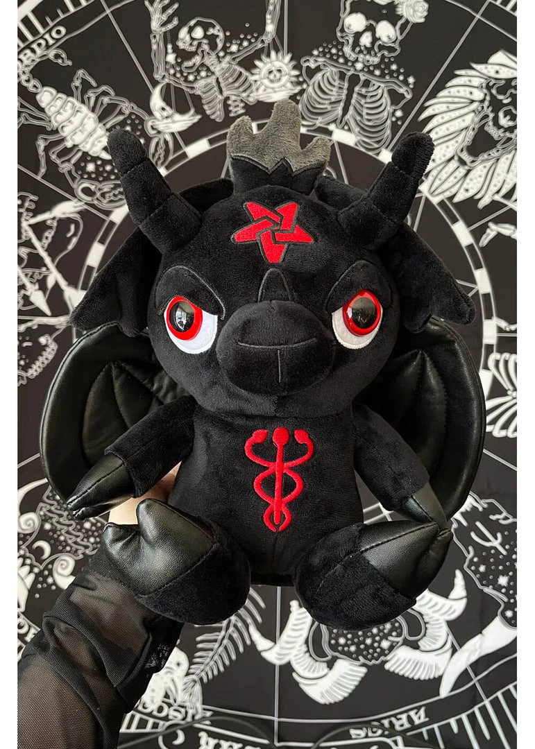 Killstar Kreeptures Baby Dark Lord: Blackout Plush Black