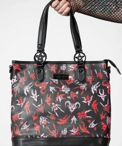 Killstar Damned Tote Bag Black New In