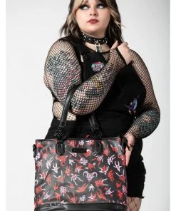 Killstar Damned Tote Bag Black New In