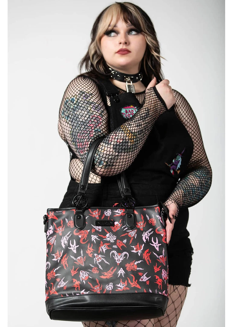 Killstar Damned Tote Bag Black New In