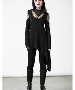 Killstar Turbulent Transit Top Black