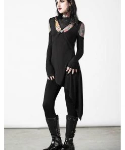 Killstar Turbulent Transit Top Black