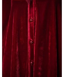Killstar Nymyra Velvet Cameo 60's Dress Blood Red New In