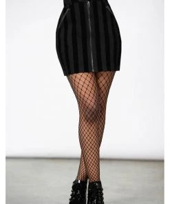 Killstar Scallywag Mini Skirt Black
