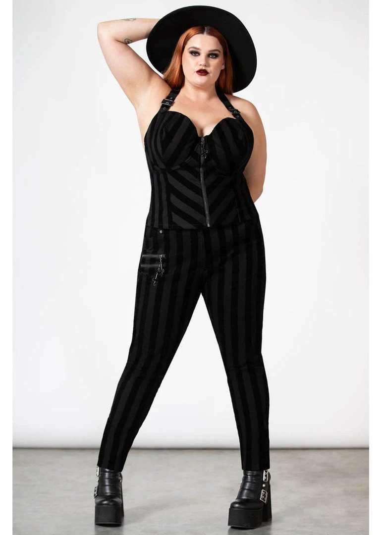 Killstar Walk The Plank Trousers Black