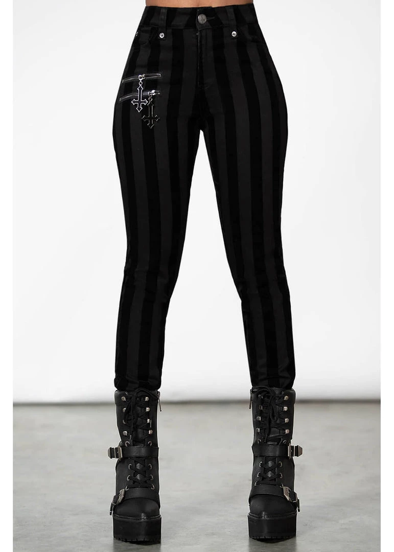 Killstar Walk The Plank Trousers Black