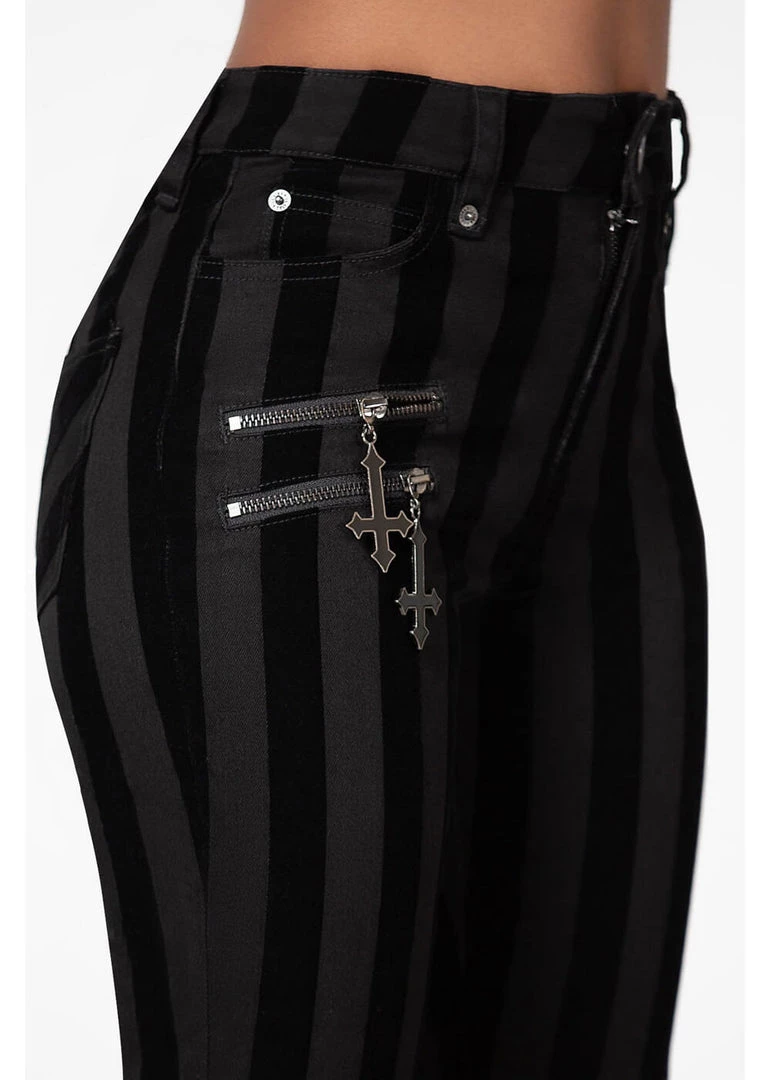 Killstar Walk The Plank Trousers Black