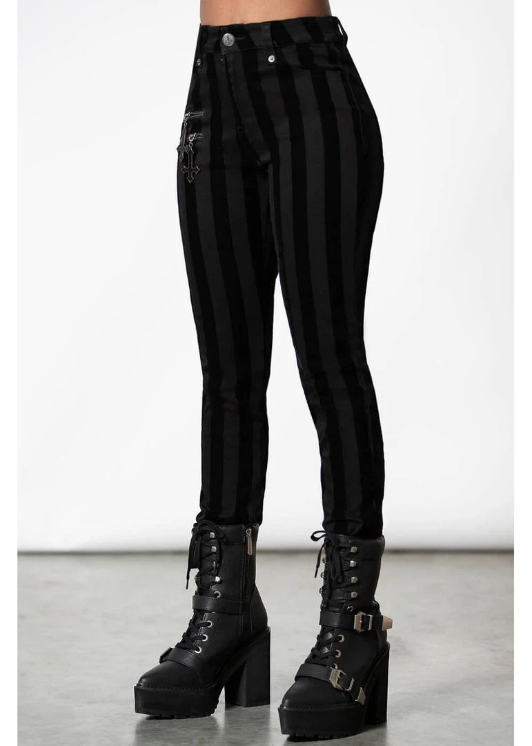 Killstar Walk The Plank Trousers Black
