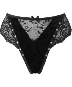 New In Killstar Sacred Spirits Velvet Panty Black