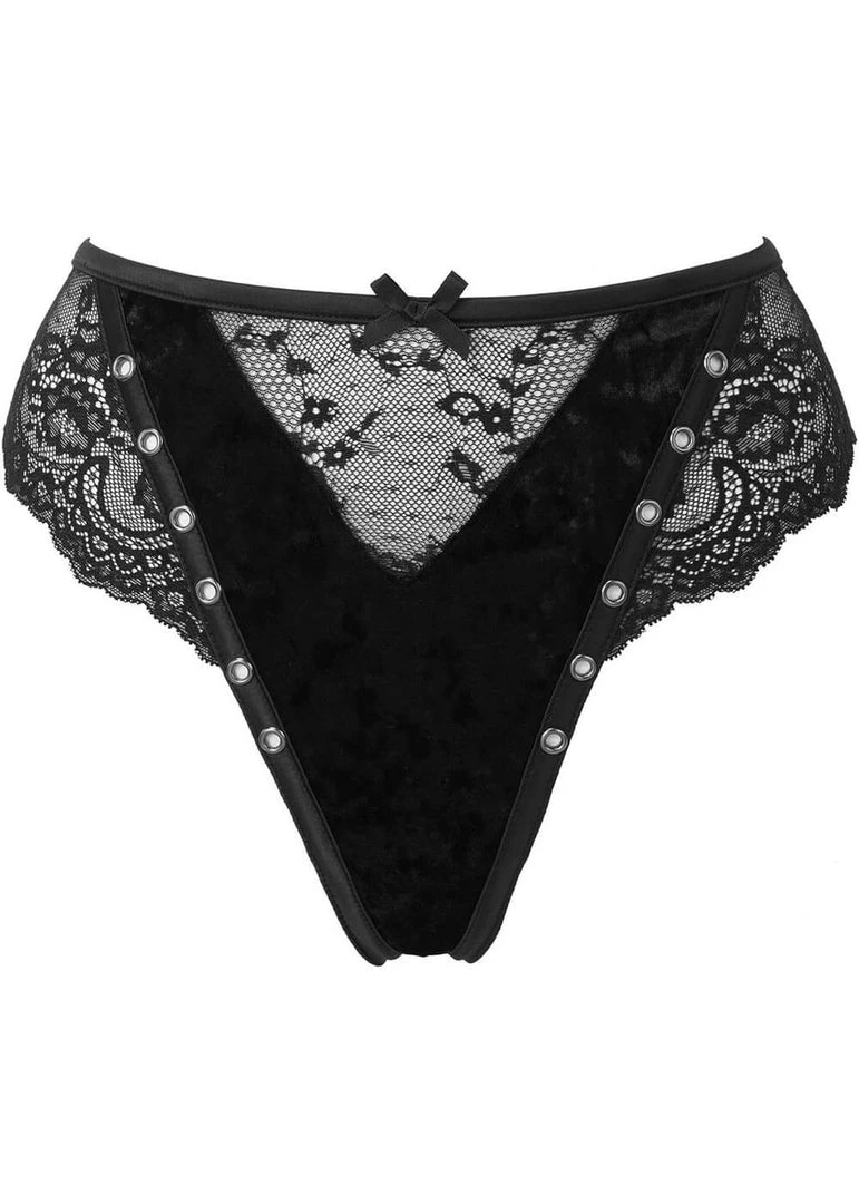 New In Killstar Sacred Spirits Velvet Panty Black