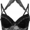 New In Killstar Mercy Lace Bra Black