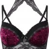 Killstar Mercy Lace Bra Bloodred New In