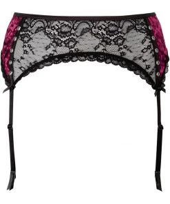 New In Killstar Mercy Lace Garter Belt Bloodred