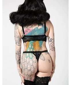 Killstar Etienne Lace Bralet Black New In