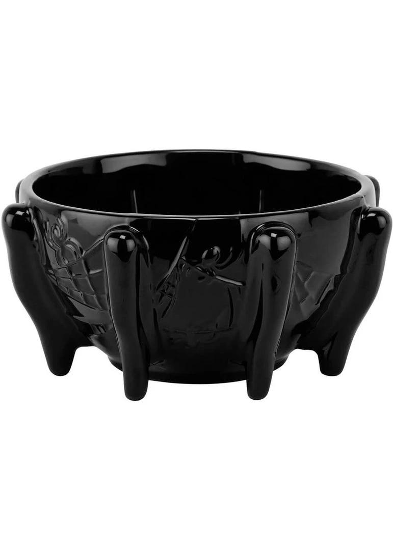 Killstar Arachnid Spider Bowl Black New In
