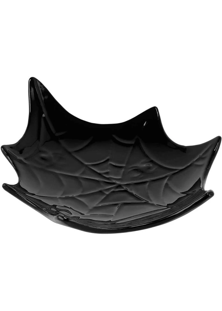 Killstar Arachnid Spider Dish Black