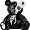 New In Killstar Teddy Ceramic Jar Black