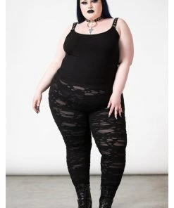 New In Killstar Deserter Leggings Black